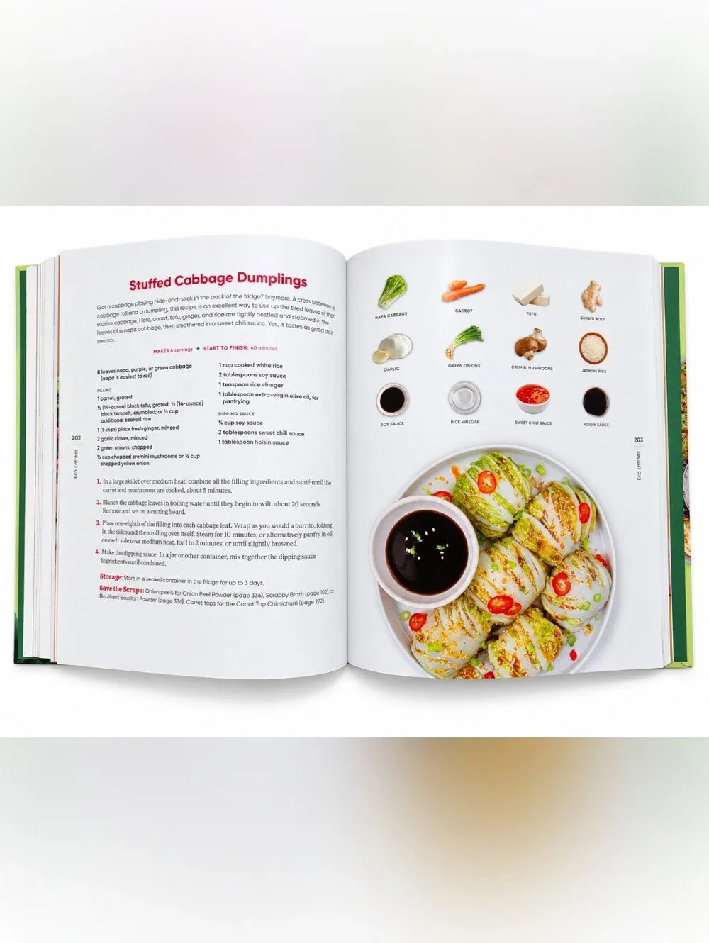 PlantYou Scrappy Cooking Hardcover Cookbook Carleigh Bodrug NWT